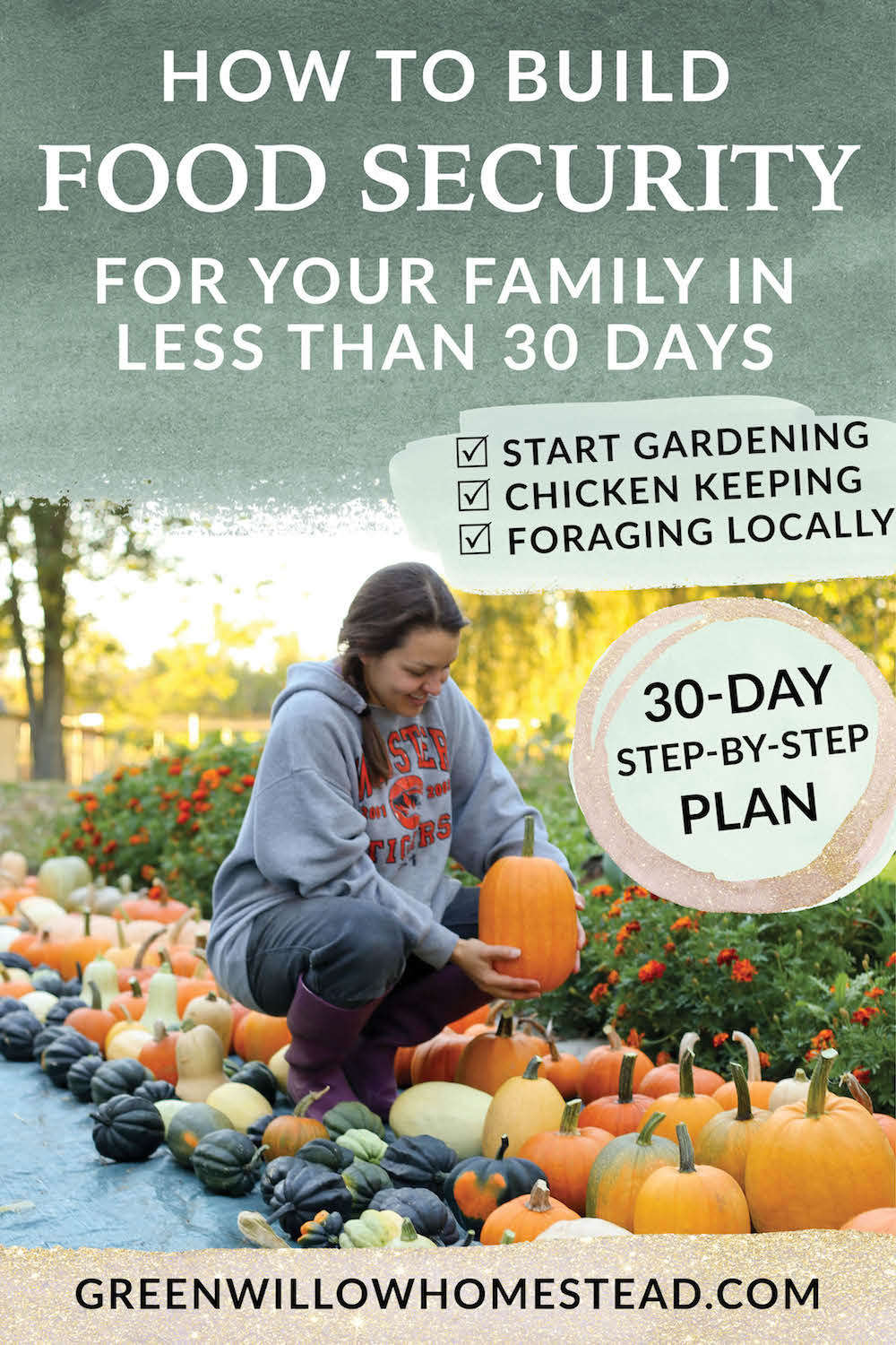 How to build food security for your family in less than 30 days