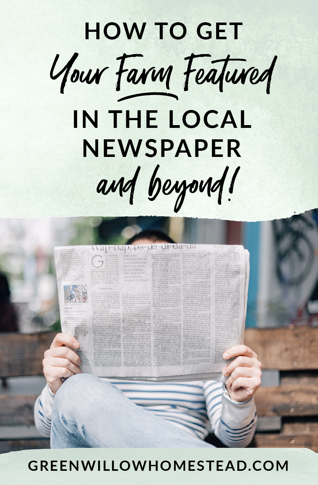 How to get your farm featured in the local newspaper and other press publications