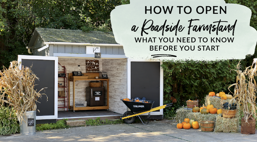 How to open a roadside farmstand and what you need to know before you start