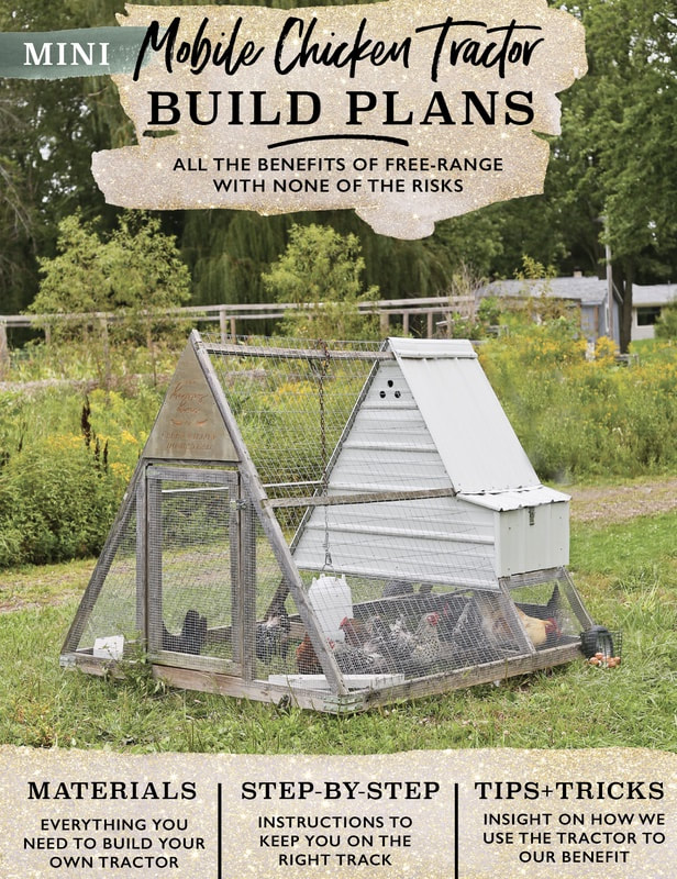 The Mini A-frame Chicken Tractor Build Plans Download
