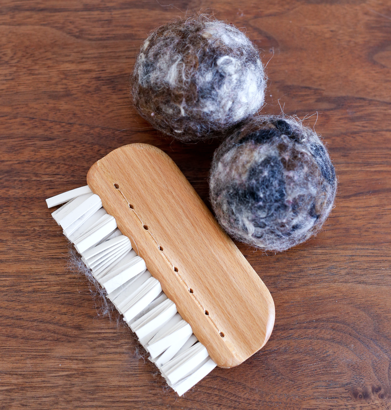 Using wool dryer balls to cut down on dryer time