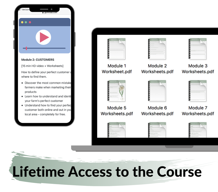 You get lifetime access to the Cultivating Capital Course