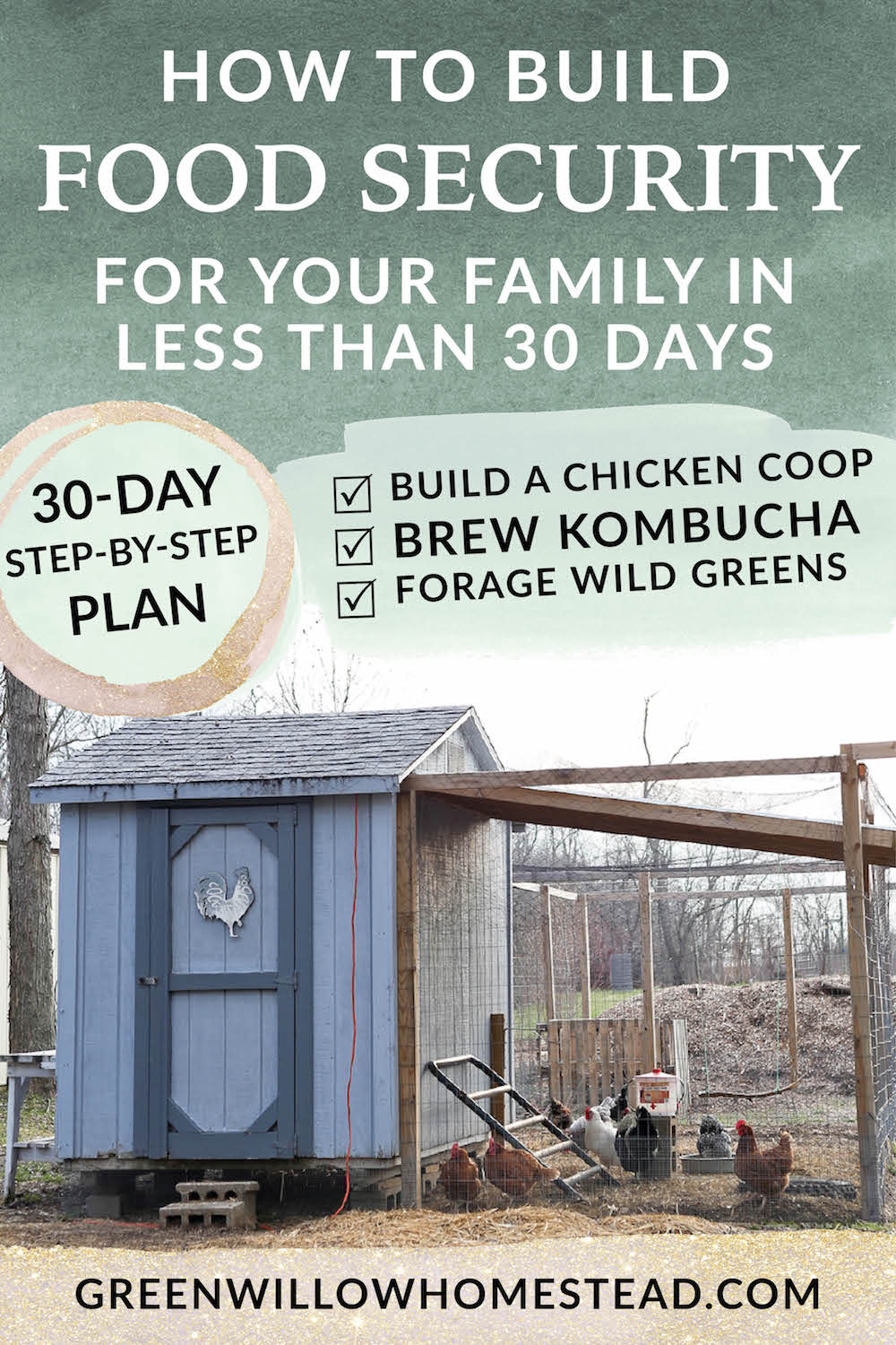 Food Security Plan How To Build A Chicken Coop