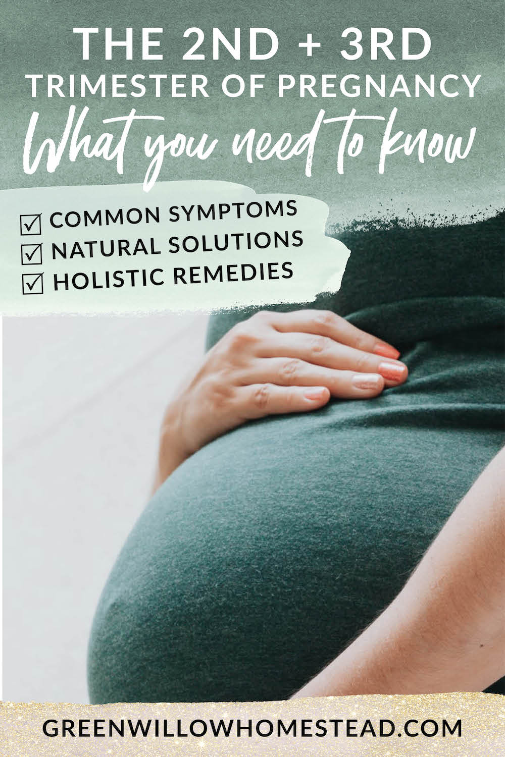 Holisitic care for your 2nd and 3rd trimester of pregnancy