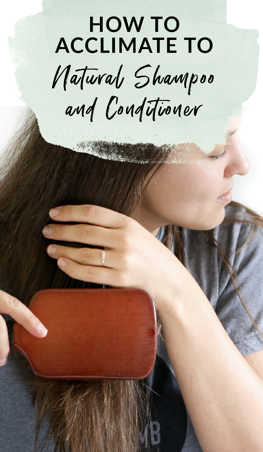 How to get natural shampoo and conditioner to work for your hair