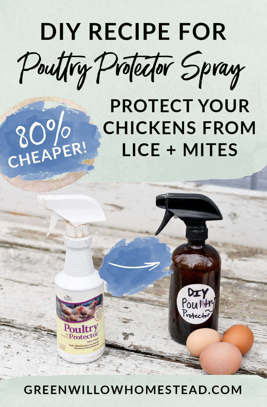 Make Your Own Poultry Protector Spray DIY Recipe To Protect Chickens From Lice and Mites