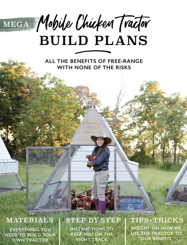 The Mega A-frame Chicken Tractor Build Plans PDF