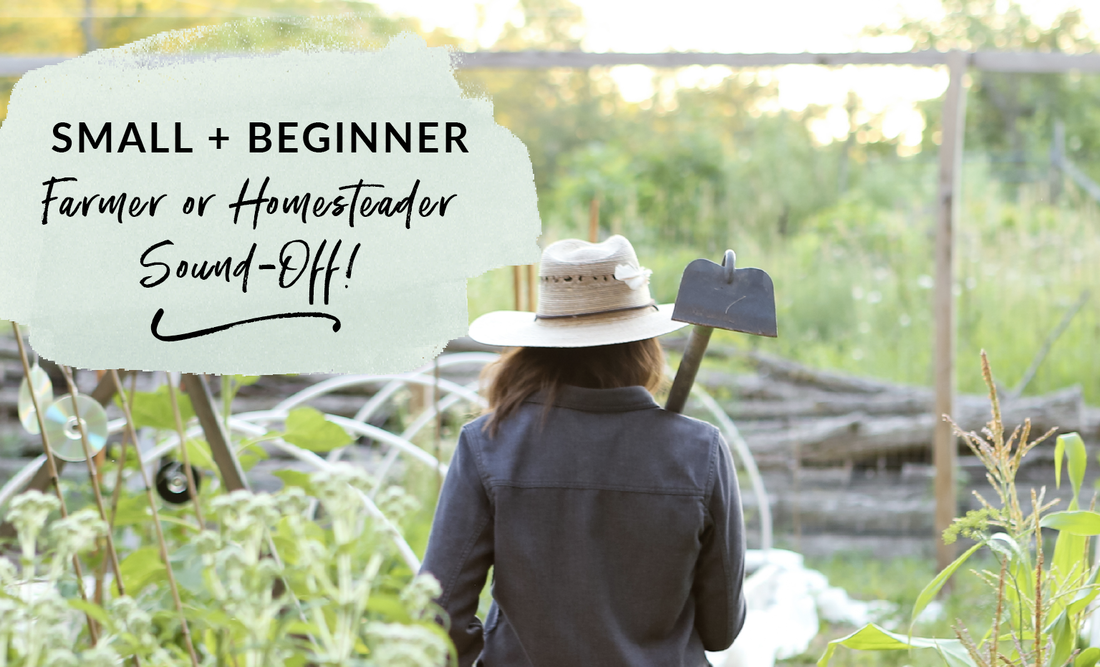 Small and beginner farmer or homesteader survey