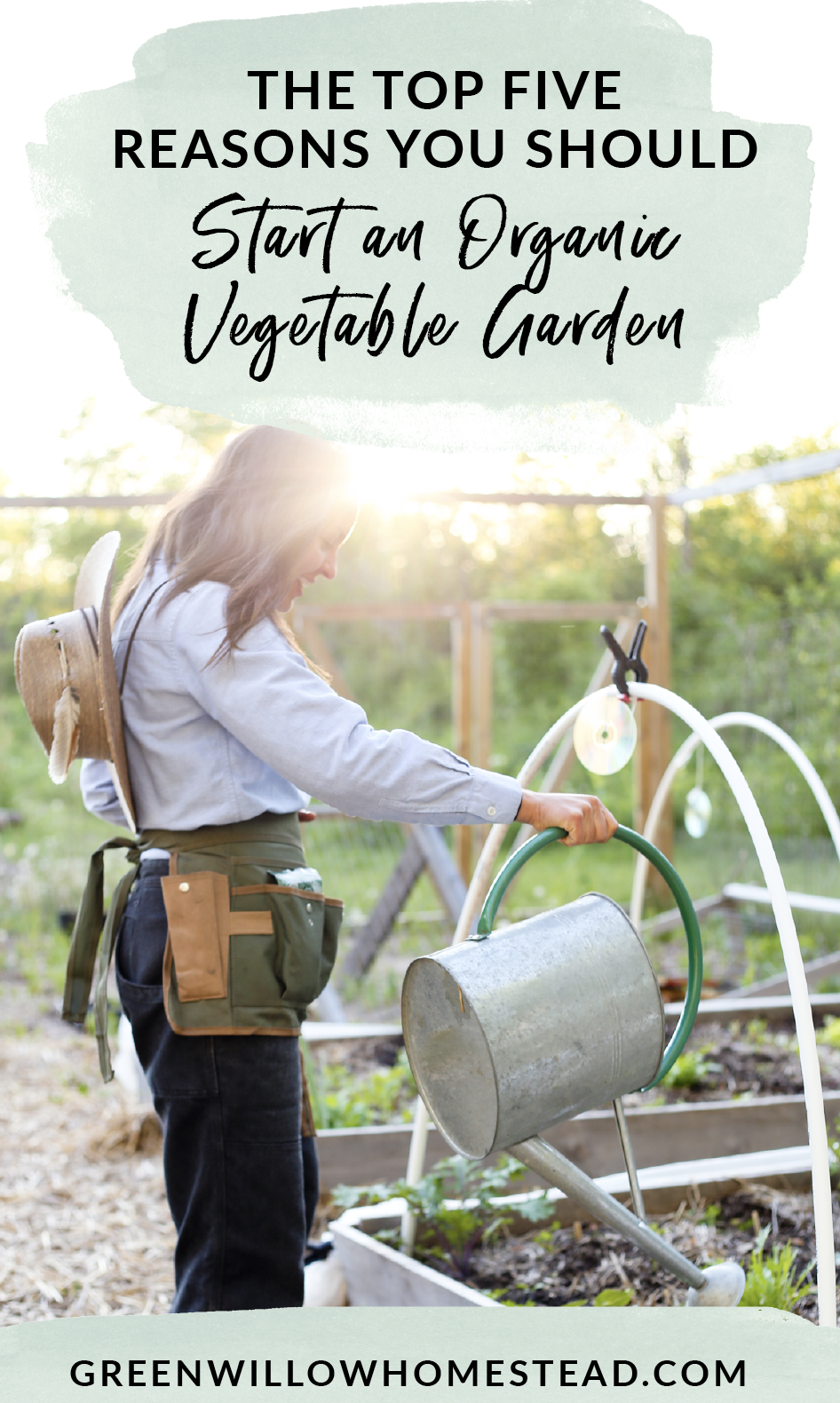 The top five reasons you should start an organic vegetable garden and grow your green thumb