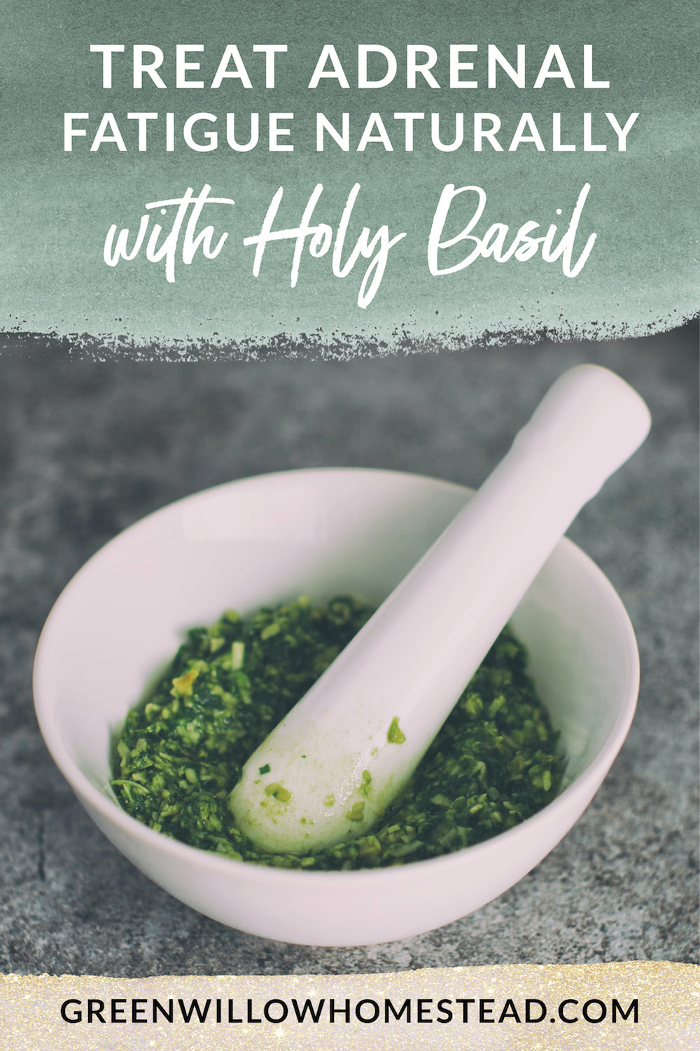 Treating Adrenal Fatigue Naturally with Holy Basil